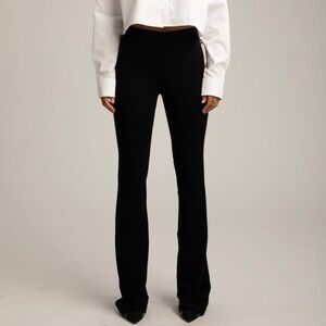 SPRWMN (S) Black City Micro Flare Pants